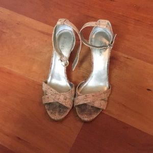Cork heels